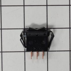 Supco OEM ES15905 OEM Rectangular Black Panel Rocker Switch for Appliances