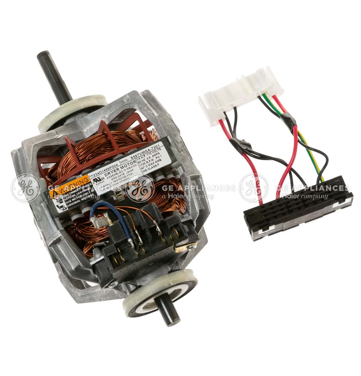 WE17X23465 - KIT MOTOR AND PULLEY WIT