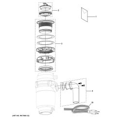 GFC325N GE Disposer 1/3HP Continuous Feed Disposer