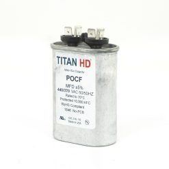 POCF20A Packard Titan HD Run Capacitor 20 MFD 440/370 Volt Oval