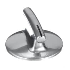 WP74010205 Whirlpool Stove Burner Control Knob Stainless