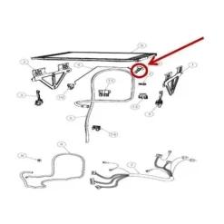 524541 Fisher & Paykel Dishwasher Clip Link Support 608