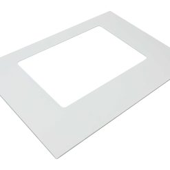 WPW10118454 Whirlpool Door Outer Glass White