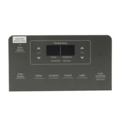 WR55X34887 GE Refrigerator Interface Dispenser Gray Assembly