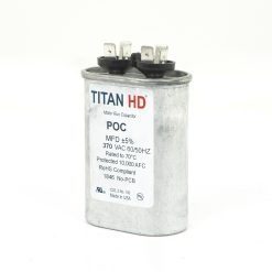 POC25A Packard Titan HD Run Capacitor 25 MFD 370 Volt Oval