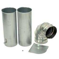 3911EZ9131X LG Dryer Side Venting Kit Stainless Steel