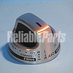 WPW10156260 Knob Stainless