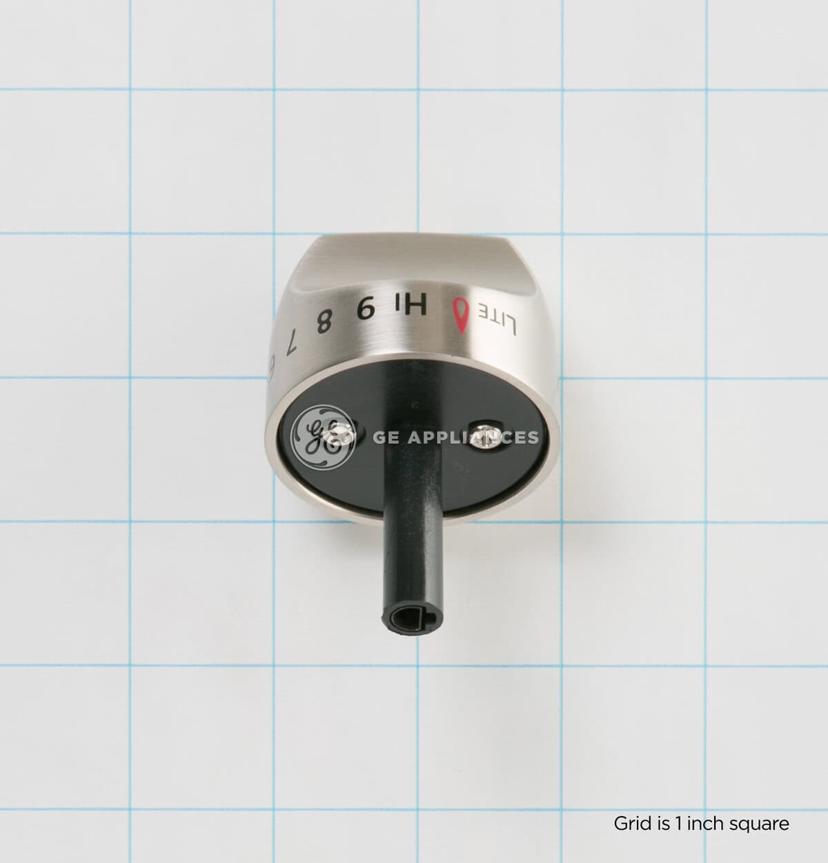 WB03X23083 - RANGE KNOB - STAINLESS STEEL - Image 5