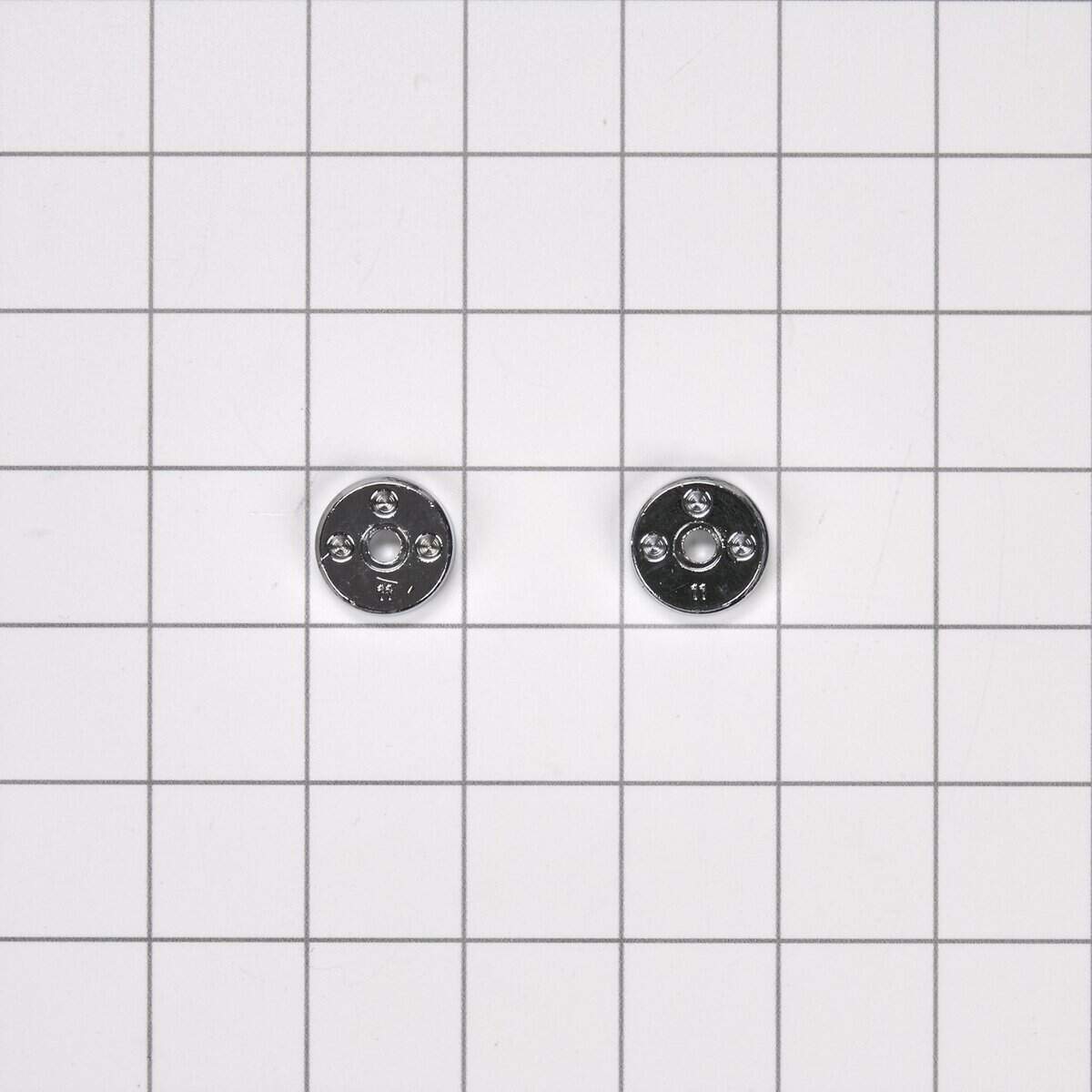 W10846205 Whirlpool Refrigerator Handle Medallion Kit - Image 3