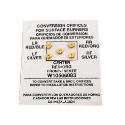 W11126047 Whirlpool Conversion Kit