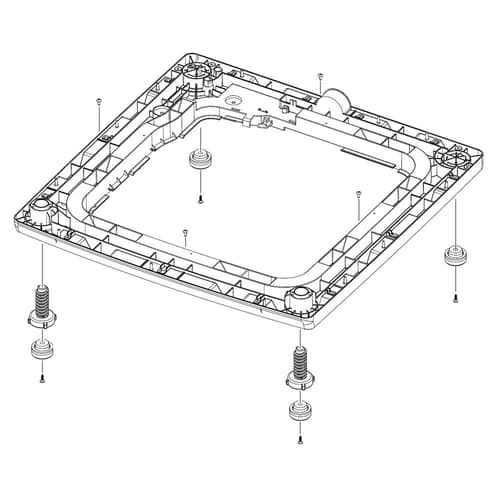 DC90-12777B - ASSY-SEMI BASE;HUDSON