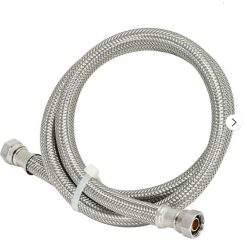 48034 EZ-FLO 3/8CX3/8C 72" SS DW Hose
