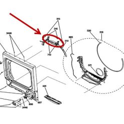 WE03X27679 GE Washer Top Bearing Assembly 27