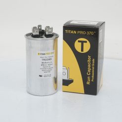 TRCD305 Packard Titan Pro Run Capacitor 30+5 MFD 370 Volt Round