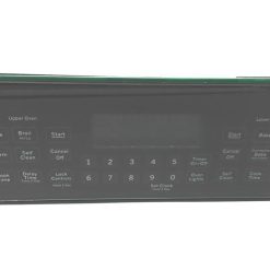 WB27X21183 - GLASS AND TOUCH BOARD ASM BK