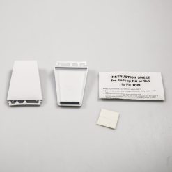 4388286 Whirlpool Refrigerator Shef Bar Endcap Kit 2 Pack White