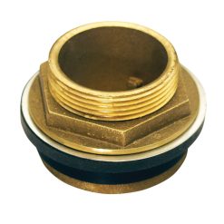 PROSERIES BRASS CLOSET SPUD, 1-1/4 X 3/4