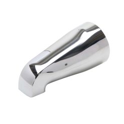 CHROME TUB SPOUT 1/2 SLIP-ON, LESS DIVERTER