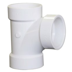 3 X 3 X 2 HUB X HUB X HUB PVC SANITARY TEE 90°
