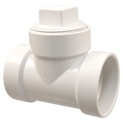 DWV TEST TEE CO W/PLUG 1-1/2” (HXHXFPT), PVC