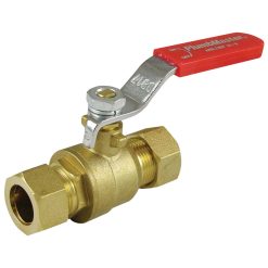 FULL-PORT BALL VALVE W/ SS HDL, 3/4 COMP