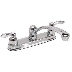 ESSENCE TWIN HANDLE KITCHEN LEVER HANDLE, L/SPRAY,