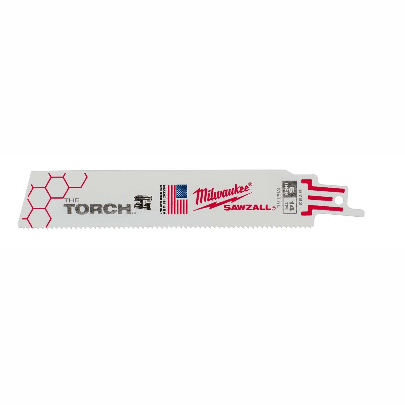 6 14TPI SAWZALL BLADES, TORCH, METAL (5 PACK) 1 6 14TPI SAWZALL BLADES, TORCH, METAL (5 PACK)