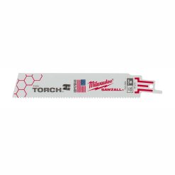 6 10TPI SAWZALL BLADES, TORCH, METAL (5 PACK)