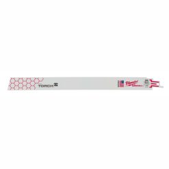 12 18TPI SAWZALL BLADES, TORCH, METAL (5 PACK)
