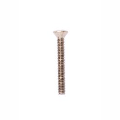STAINLESS STEEL OVAL HEAD SCREW, POLISHED BRASS