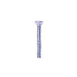 STAINLESS STEEL OVAL HEAD SCREW, CHROME PLATED