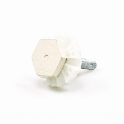 ASSY LEG;K4/BONANZA,WHT / LEG-RING+NYLON