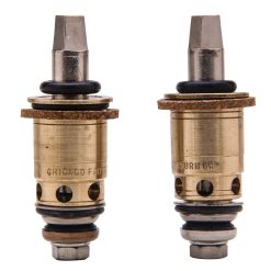 CHICAGO QUATURN STEM PAIR (FOR LEVER HANDLES)