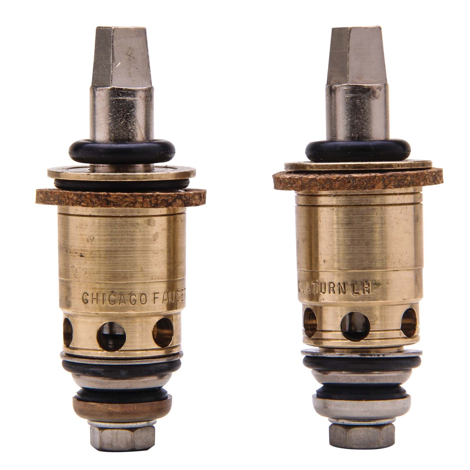 CHICAGO QUATURN STEM PAIR (FOR LEVER HANDLES) 1 CHICAGO QUATURN STEM PAIR (FOR LEVER HANDLES)