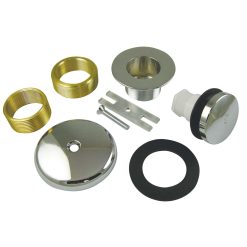 CHROME TIP-TOE TUB TRIM KIT