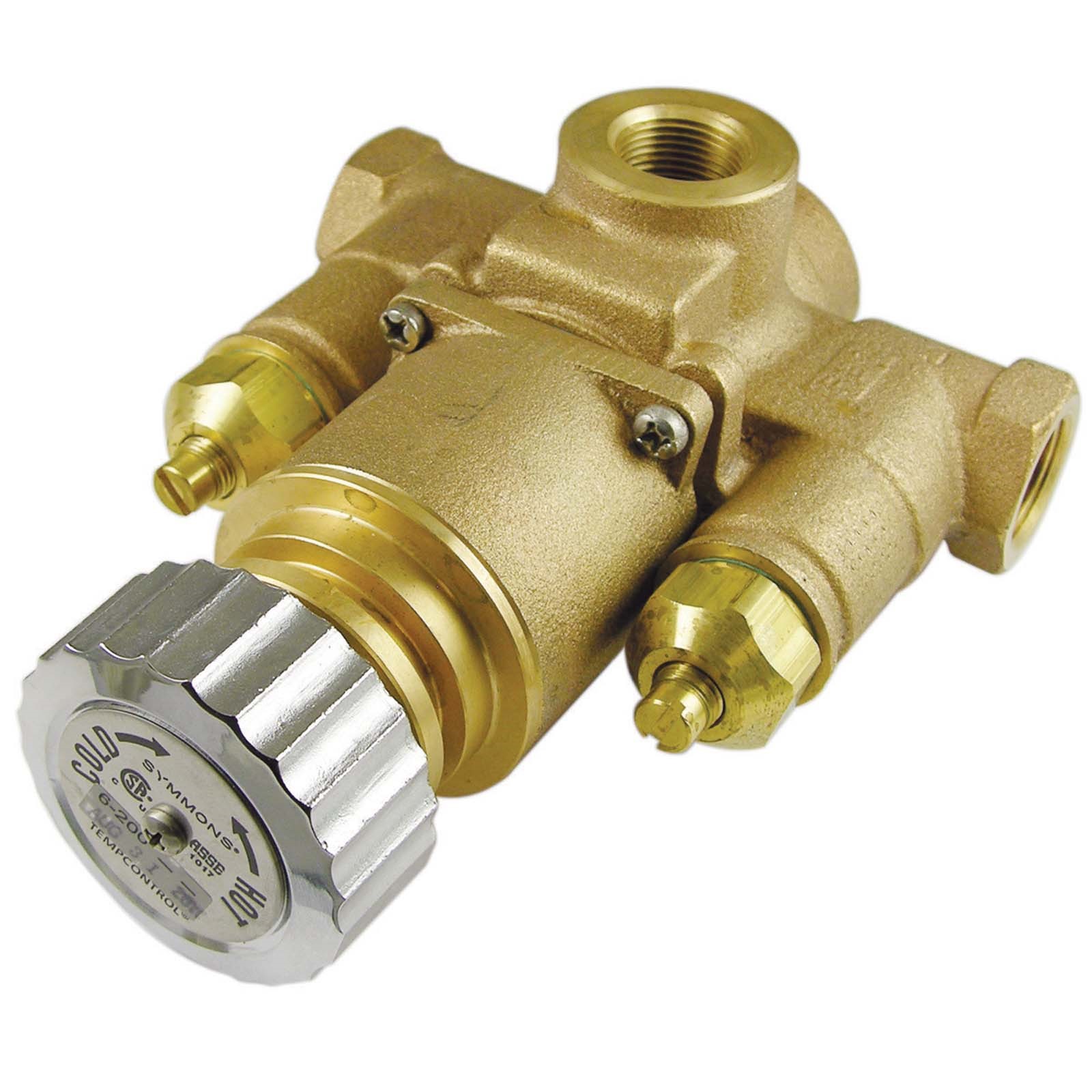 SYMMONS TEMPCONTROL 7-200 ROUGH BRONZE BRASS THERM 1 SYMMONS TEMPCONTROL 7-200 ROUGH BRONZE BRASS THERM