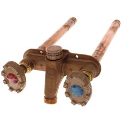 1/2 MPT X SWEAT 8 HOT & COLD ANTI-SIPHON WALL FAUC