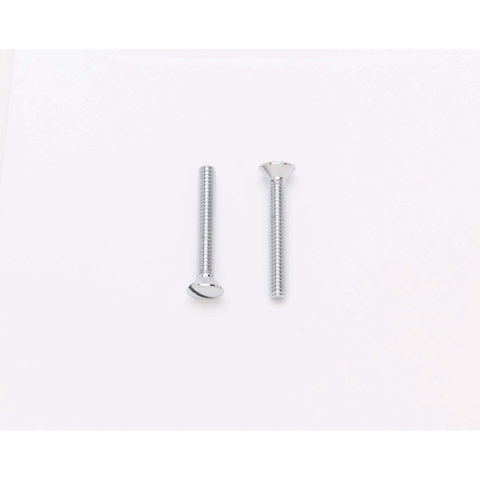 CHROME OVERFLOW PLATE SCREW FOR DOME POP-UP TOE TO 1 CHROME OVERFLOW PLATE SCREW FOR DOME POP-UP TOE TO