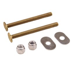 QUALITY CLOSET BOLT PAIR, 5/16