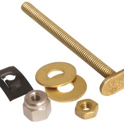 QUALITY CLOSET BOLT W/ (2) ROUND WASHERS