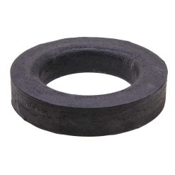BLACK SPONGE RUBBER BOWL CUSHION, 5-3/8 OD X 3-1/2