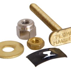 QUALITY CLOSET BOLT, 2-1/4 W/ ROUND WASHER