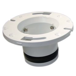 PVC CLOSET REPLACEMENT FLANGE, 4