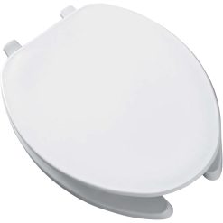 BEMIS 175 OPEN FRONT ELONGATED PLASTIC TOILET SEAT