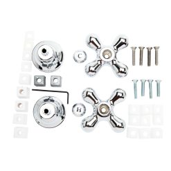 PR CHROME METAL CROSS