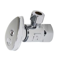 1/2 FIP X 3/8 COM 1/4 TURN CERAMIC DISC ANGLE STOP