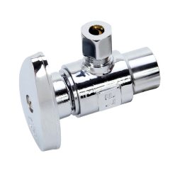 1/4 OD COMPRESSION X 1/2 SWEAT 1/4 TURN CERAMIC DI