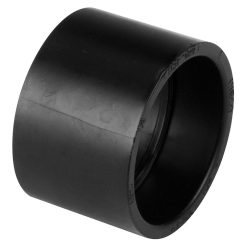 2 HUB DWV COUPLING WITH STOP ABS BLACK