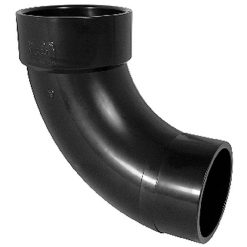 1-1/2 X 1-1/2 SPIGOT X HUB LONG RADIUS DWV 90° STR