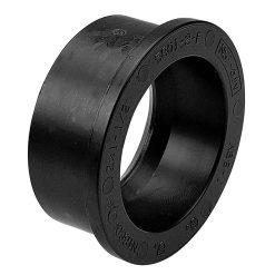 2 X 1-1/2 SPIGOT X HUB DWV FLUSH BUSHING ABS